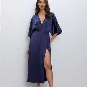 Stanley Dress by Babaton, Aritzia in Indigo blue. Stunning!!